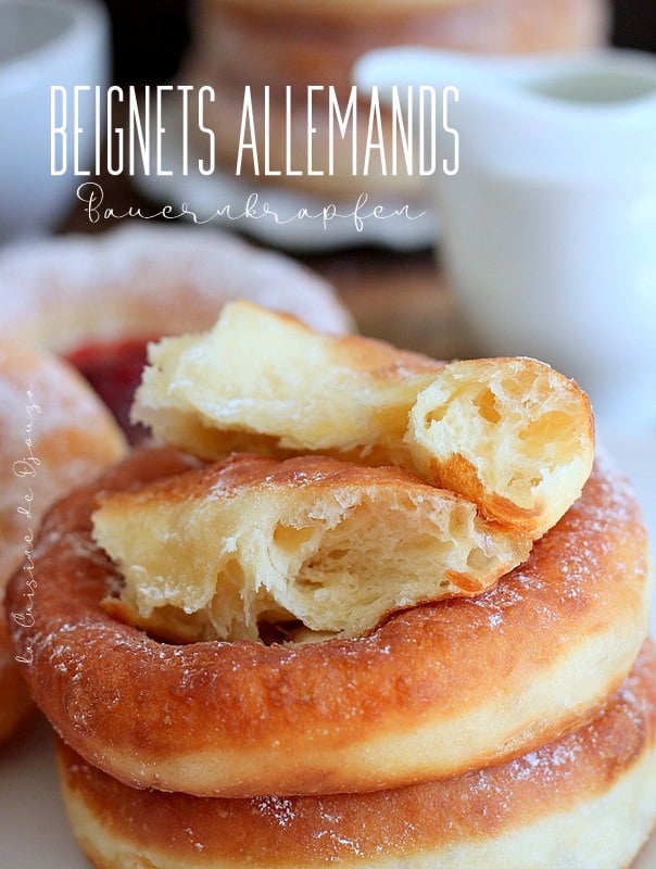 Beignet allemand bauernkrapfen