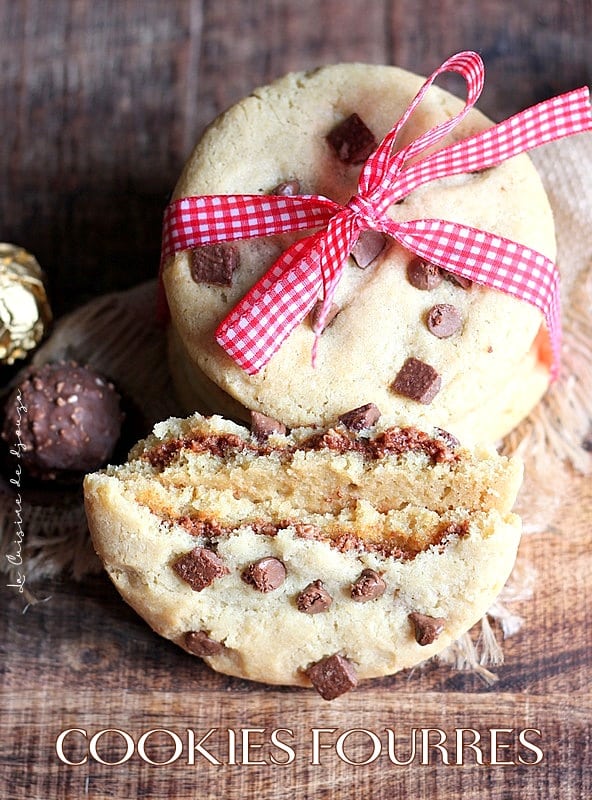 cookies fourrés comme starbucks café