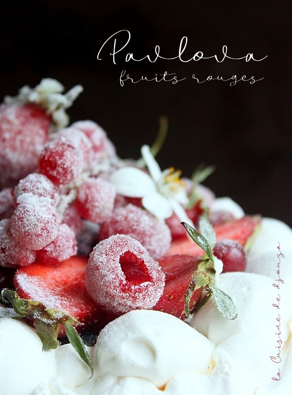 Recette de la Pavlova aux fruits rouges