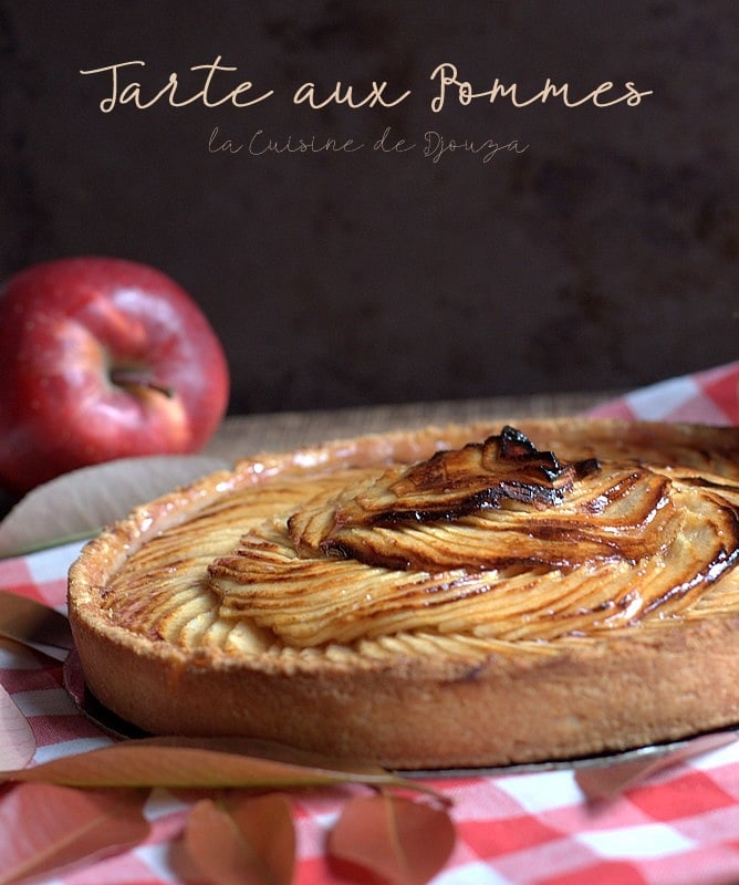 Tarte aux pommes en rosace du CAP patisserie