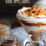 Verrines gourmandes pommes caramel