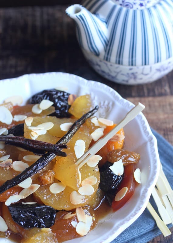 Tajine aux fruits secs sans viande