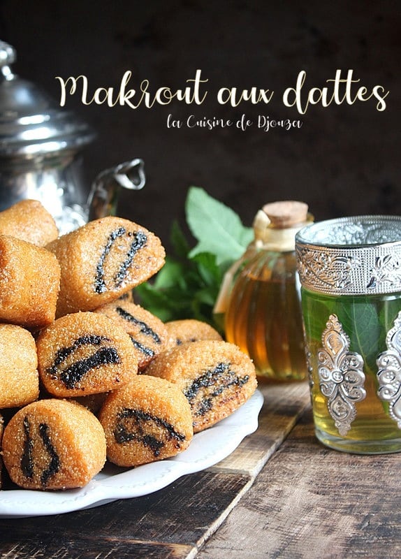 Recette de makrout marbré de dattes facile