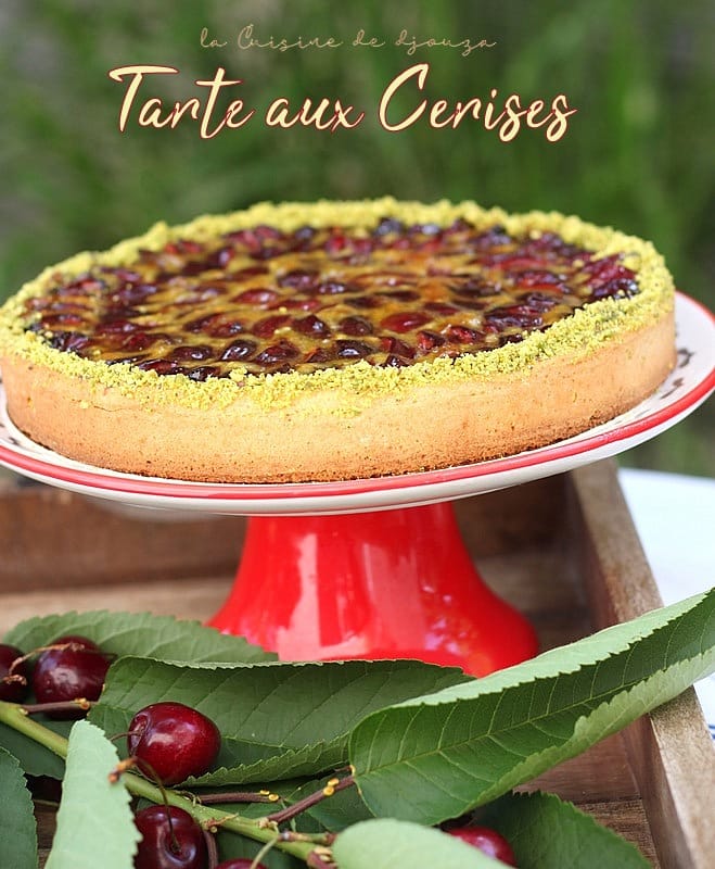 Tarte aux cerises avec pate sablée