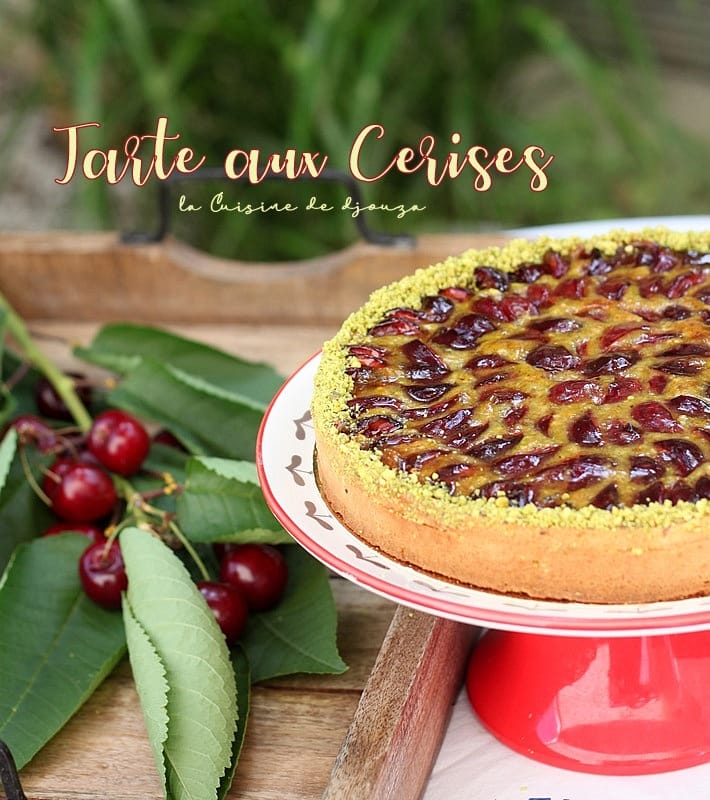 Tarte aux cerises avec pate sablée