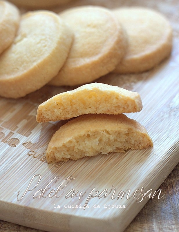 Recette de sablés salés au parmesan et fleur de sel