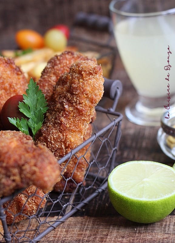 Poulet frit épicé américain façon kfc