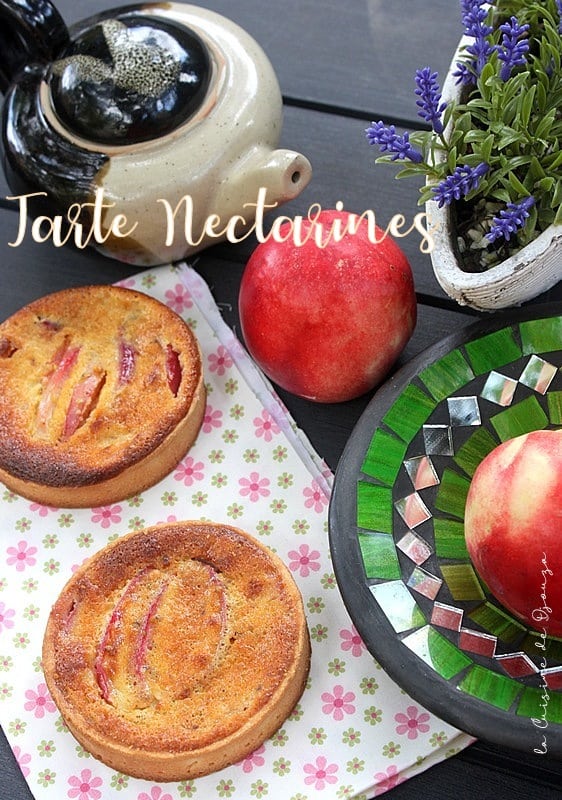 tartelettes gourmandes aux nectarines