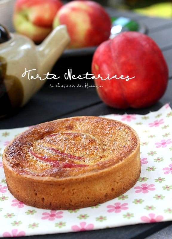 tartelette nectarines faciles