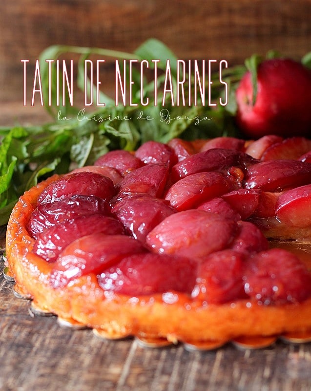 Tatin recette aux nectarines