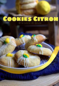 Recette de bons cookies citronnés