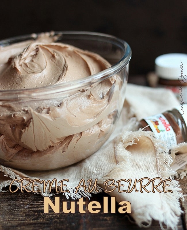 Creme au beurre Nutella®facile