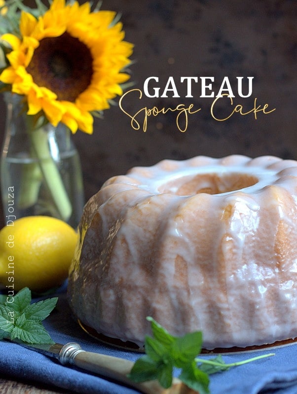 Recette gateau sponge cake facile