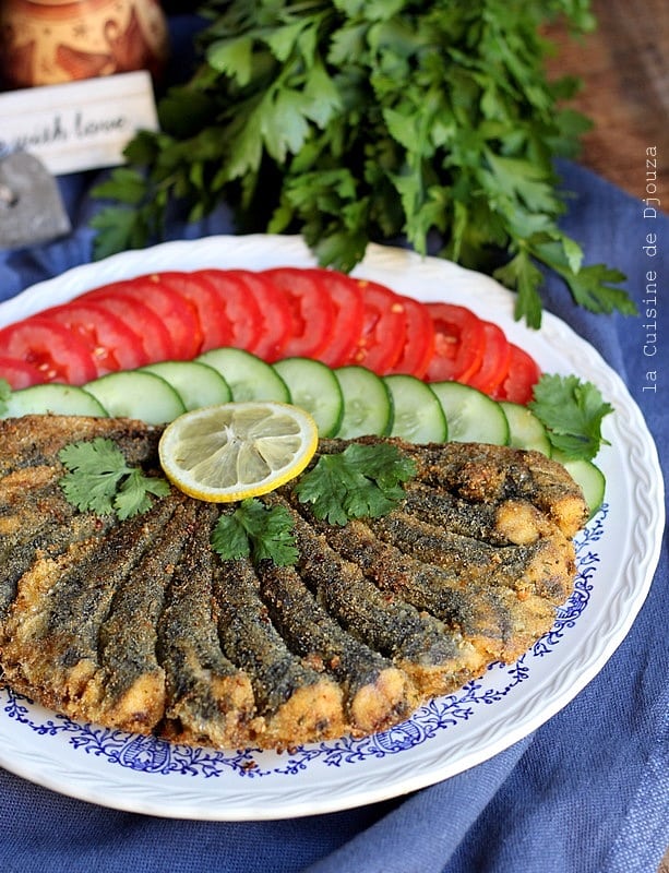 Sardines fraîches grillées à la poêle