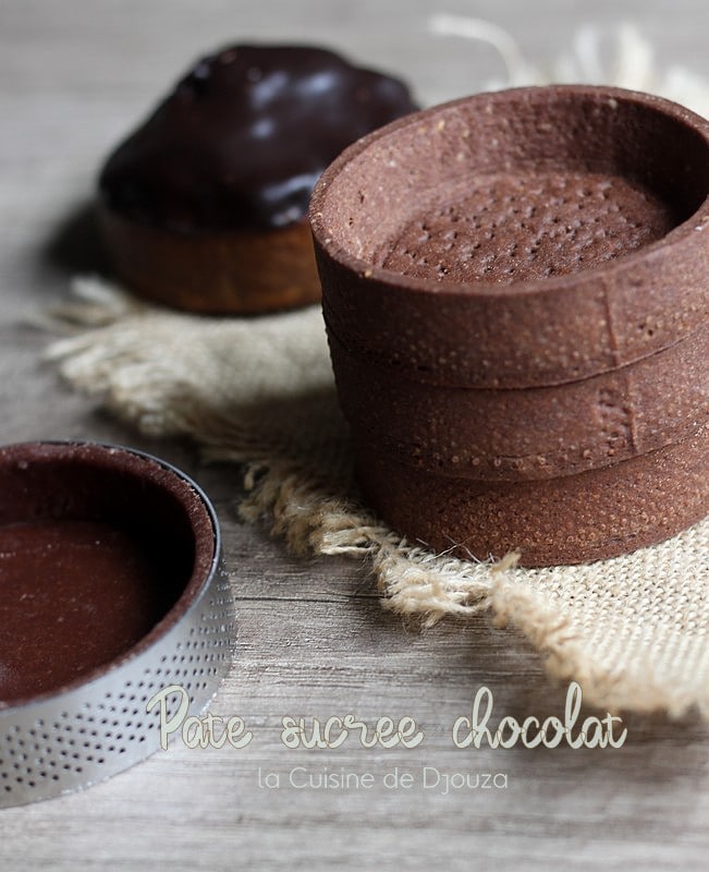 Pâte sucrée au chocolat de Christophe Felder