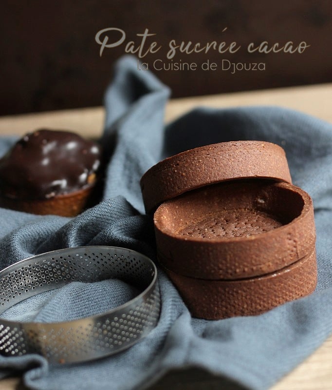 Pâte sucrée au chocolat de Christophe Felder