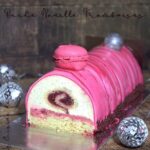 Buche de noel vanille framboise