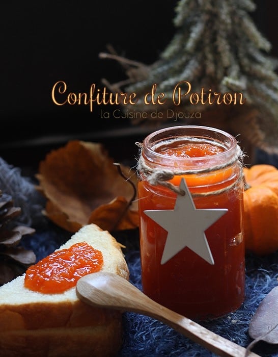 Confiture de potiron au citron