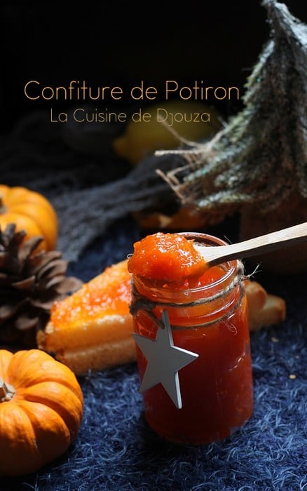 Confiture de potiron au citron