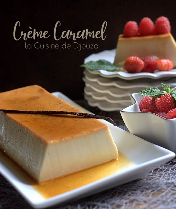 Crème caramel au four omnicuiseur