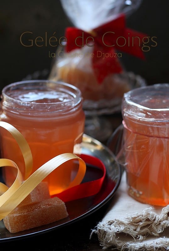 Gelée gourmande aux coings