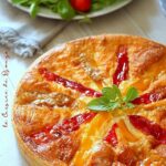 Quiche poivrons fromage