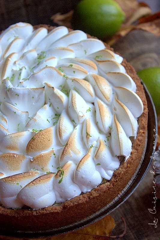 Key lime pie citronnée américaine