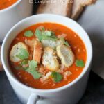 Soupe de tomates en conserve