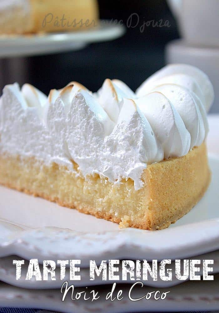 Recette tarte coco meringuée