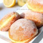 Beignets creme lemon curd citron