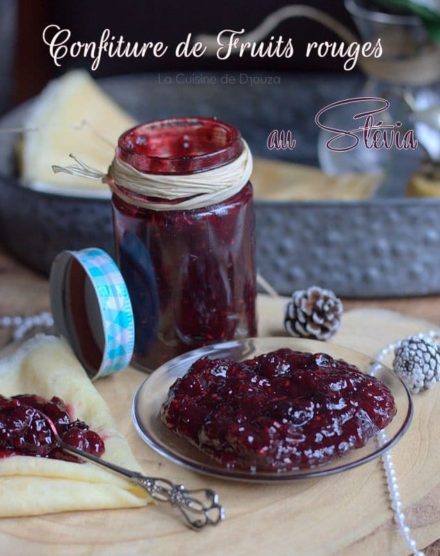 Confiture de fruits rouges surgelés