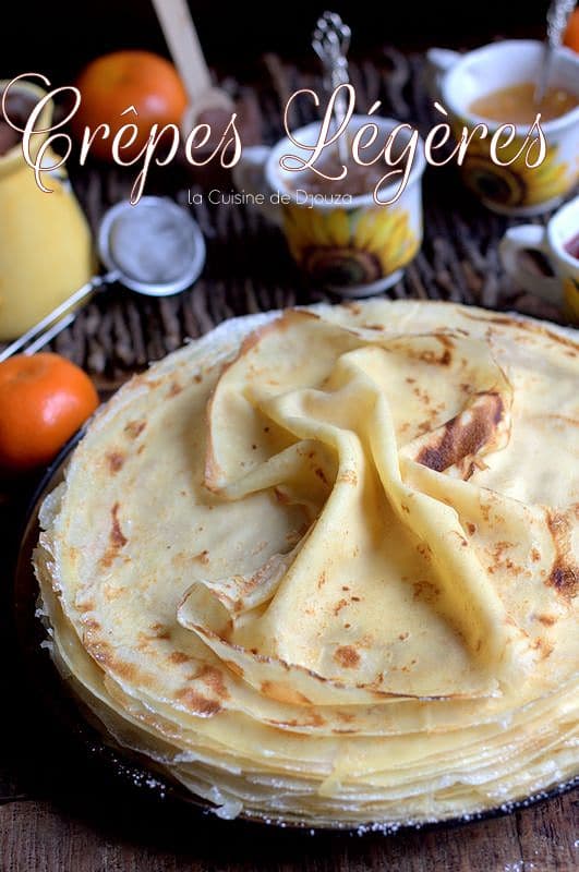 Crêpes de la chandeleur de Cyril lignac