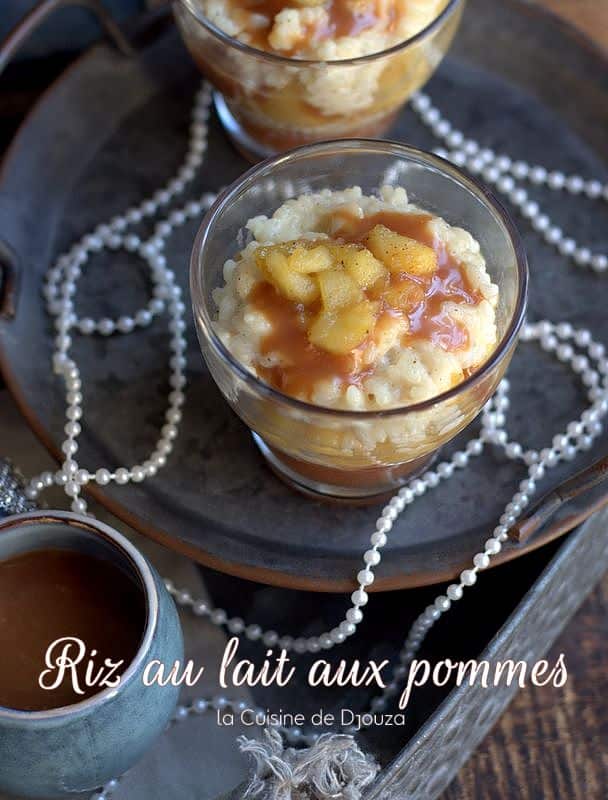 dessert à l'ancienne au riz et pommes