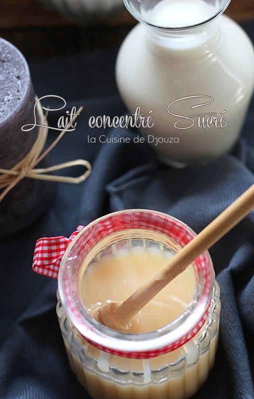 recette rapide du lait concentré sucré