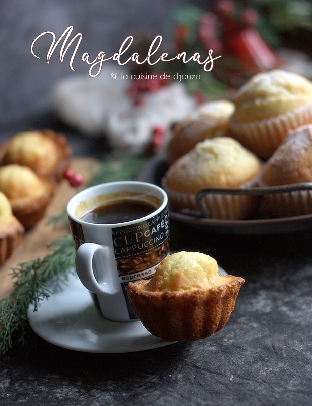 Madeleines espagnoles magdalenas