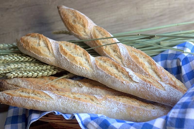 Pain Baguette Maison Sans Pétrissage avec Poolish 