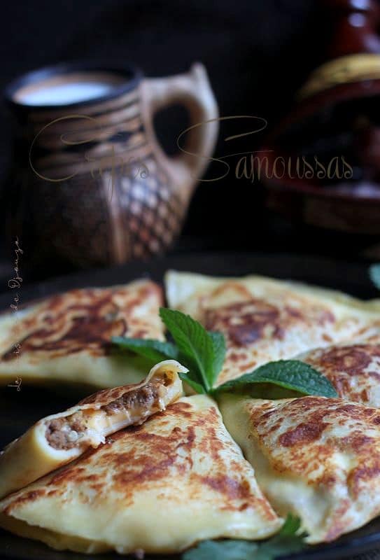 crêpes farcies samoussas