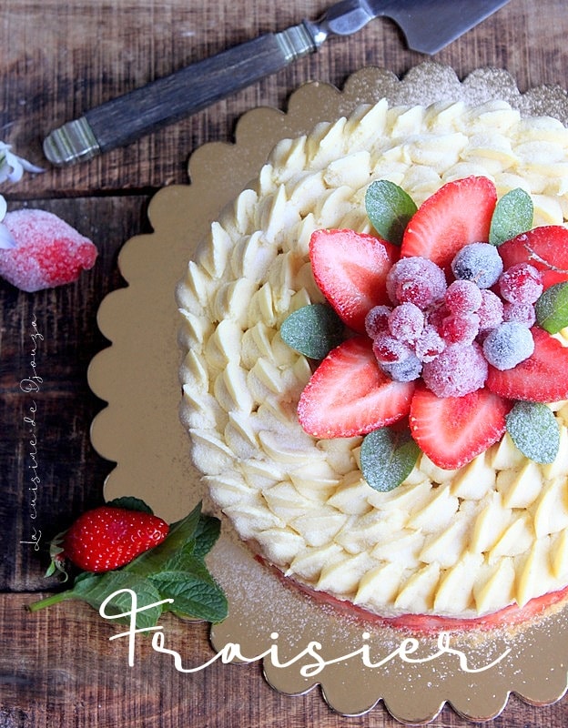 Recette fraisier d'anniversaire