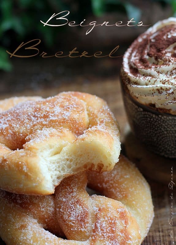 beignets pretzel de carnaval