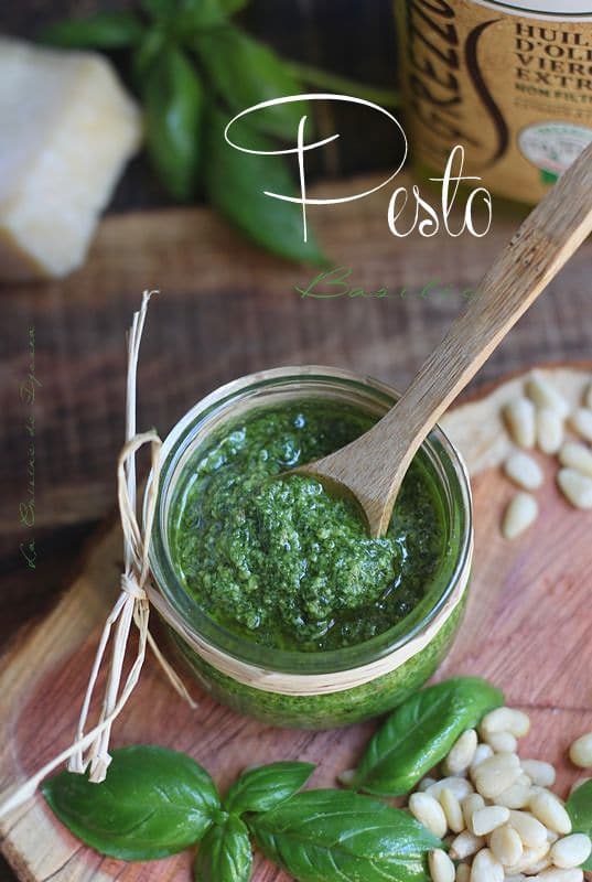 Recette pesto italien au basilic