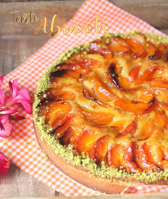 Tartes apricot pistache et amande