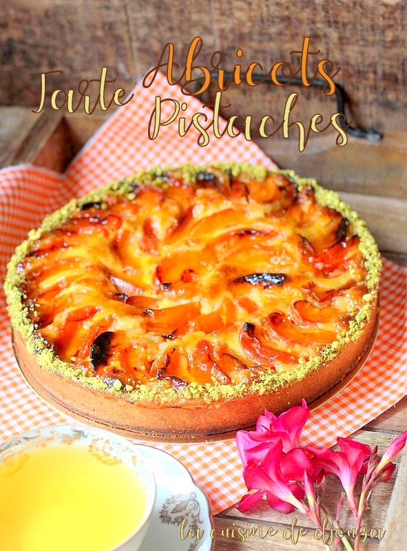 Tarte patissière aux abricots