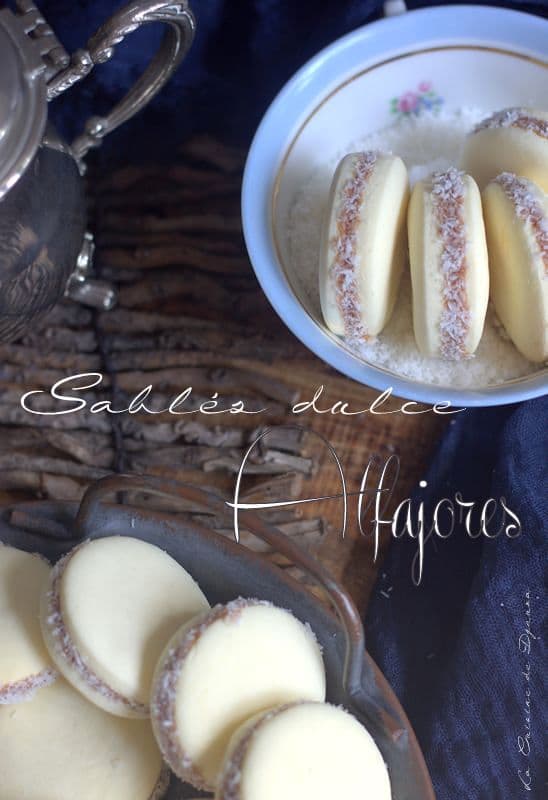 Alfajores biscuits fondants au caramel