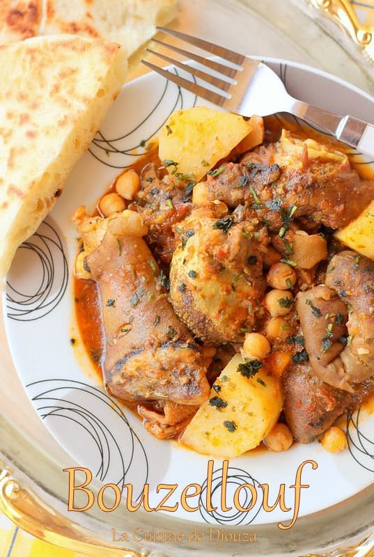 Chtitha Bouzellouf {Tête et pieds de mouton en sauce}