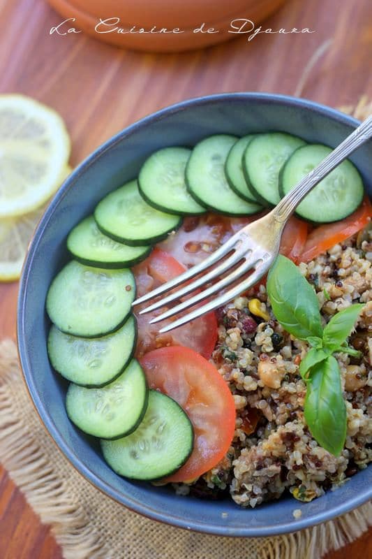 Salade d'été au boulghor