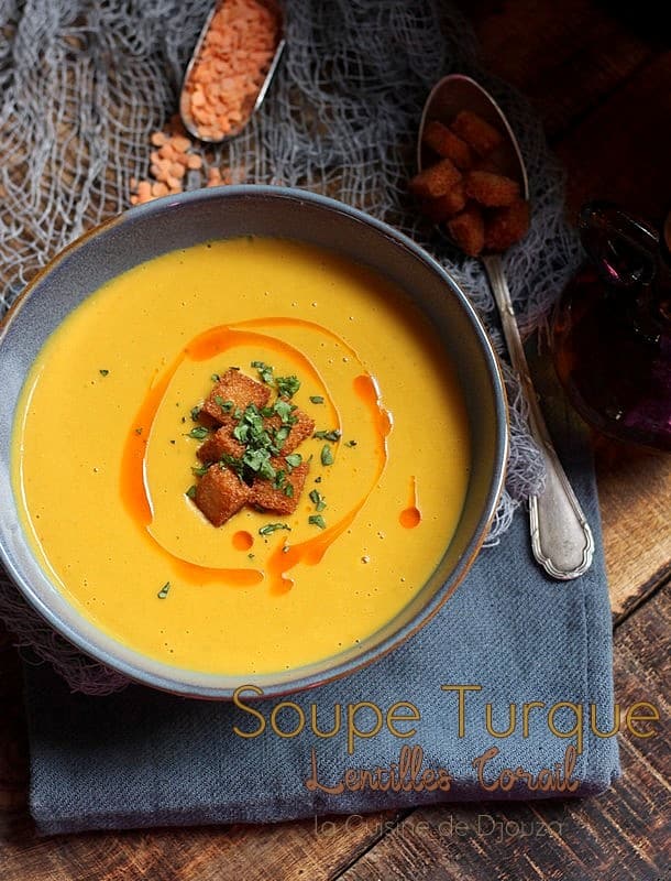 Soupe turque de lentilles corail