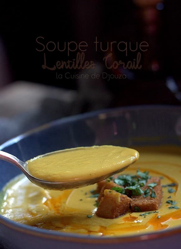 Soupe turque de lentilles corail