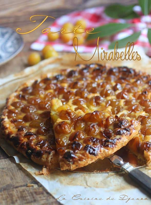 Recette de tarte aux mirabelles fraîches