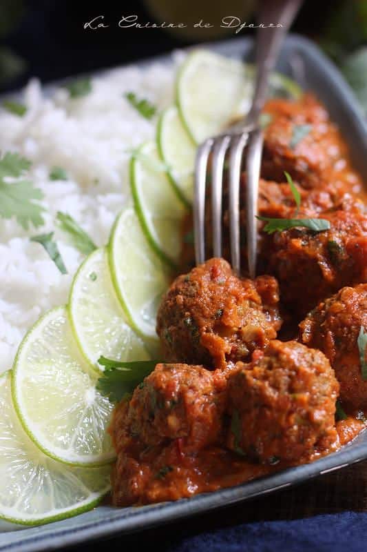 Curry kofta massala