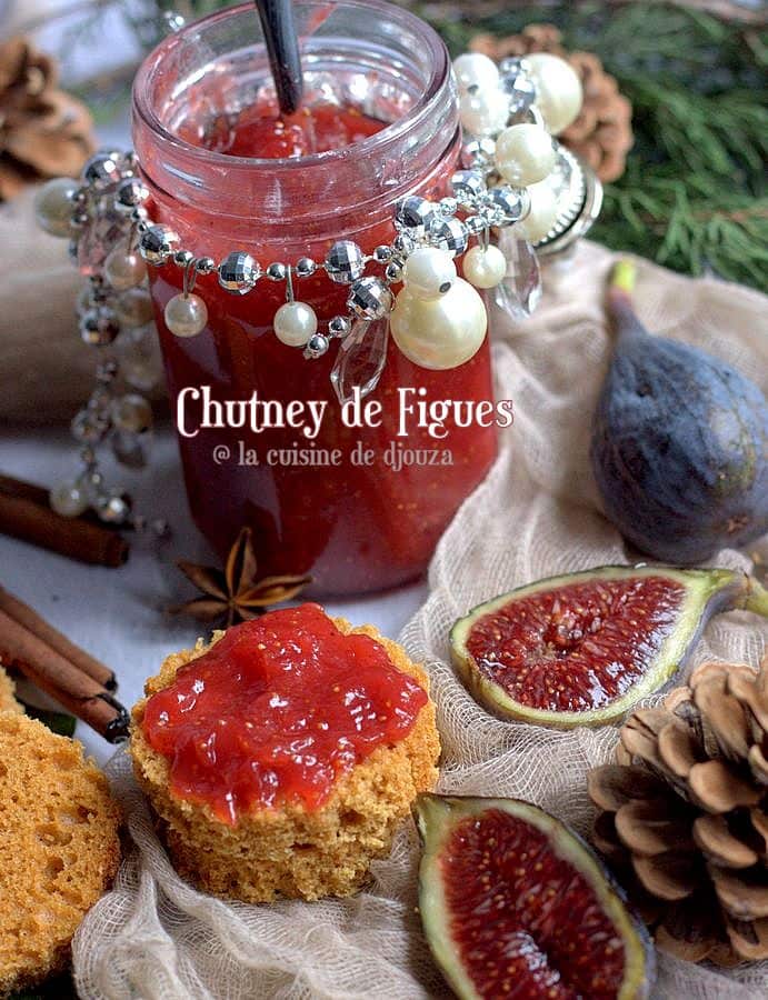 Chutney de figues violettes de saison